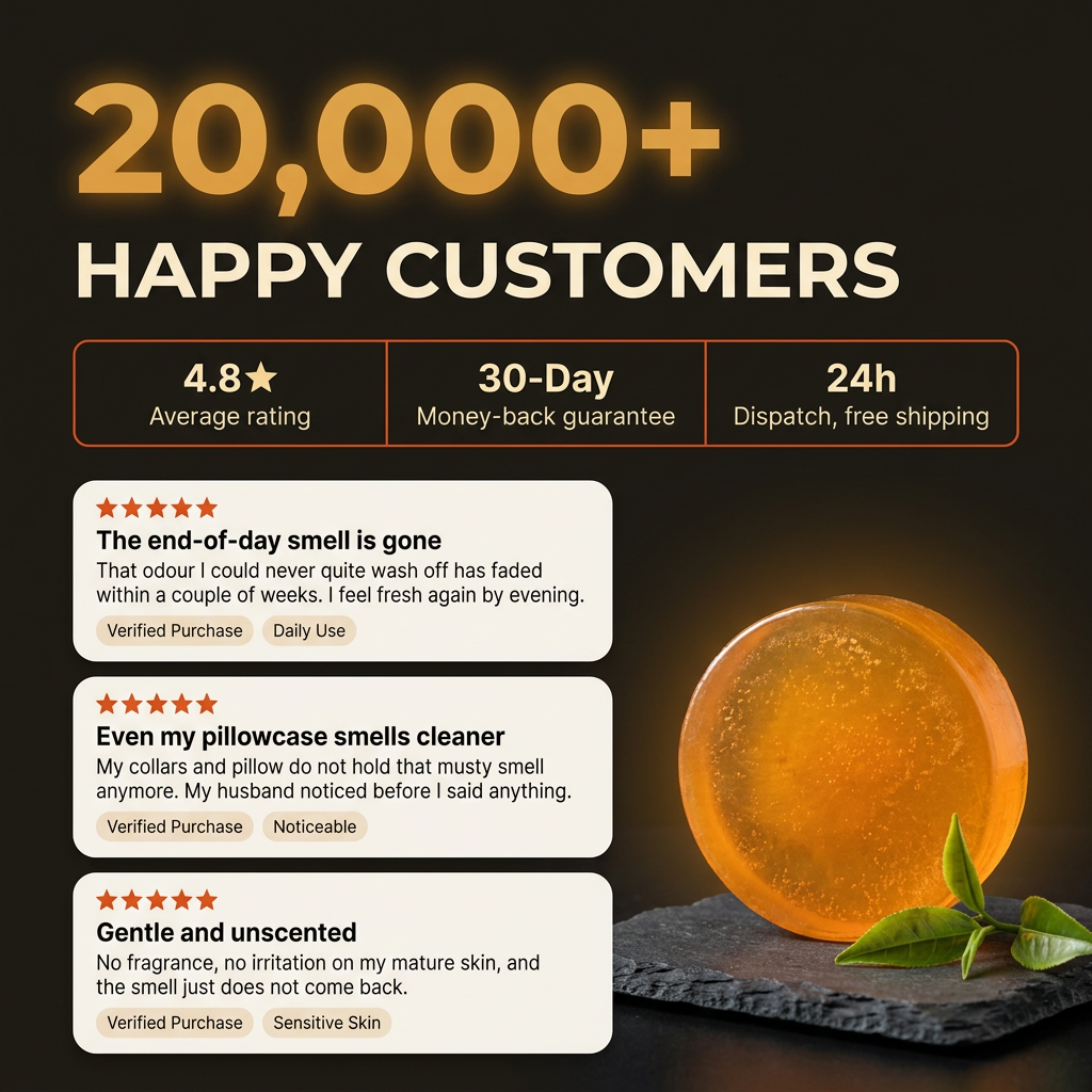 KOHAKU™ Deodorizing Soap With Persimmon Pack